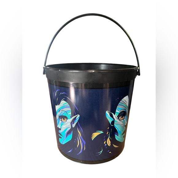 Avatar The Way of Water Popcorn Tub Bucket 2022 Movie Theater Exclusive Plastic - Picture 2 of 2